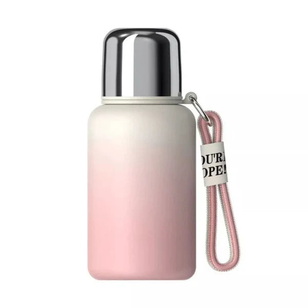 500ml Stainless Steel Thermal Bottle with Handle – Keeps Food Hot & Cold